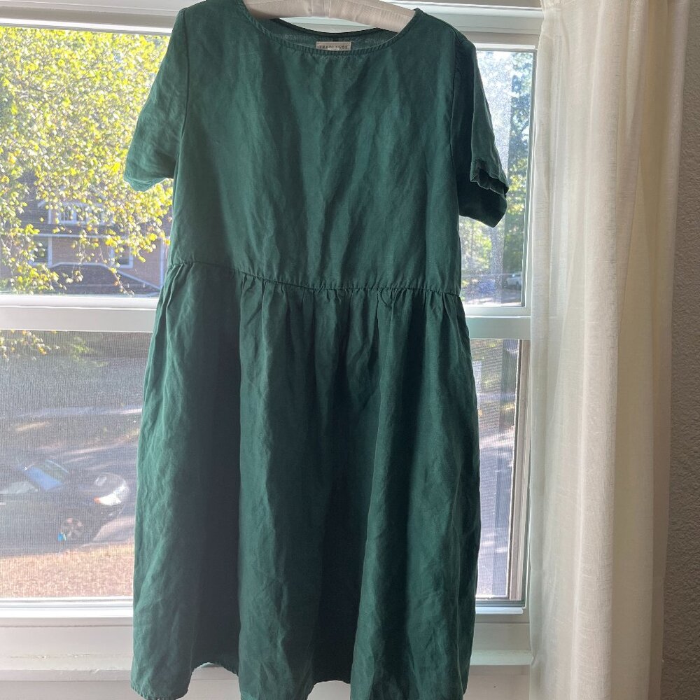 Tradlands Nico Dress - Emerald